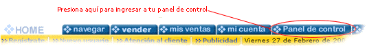 PANEL DE CONTROL::>